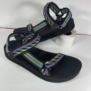 Teva Original Universal Sandals - Women’s Size 8 - Retro Geometric Multi-Color